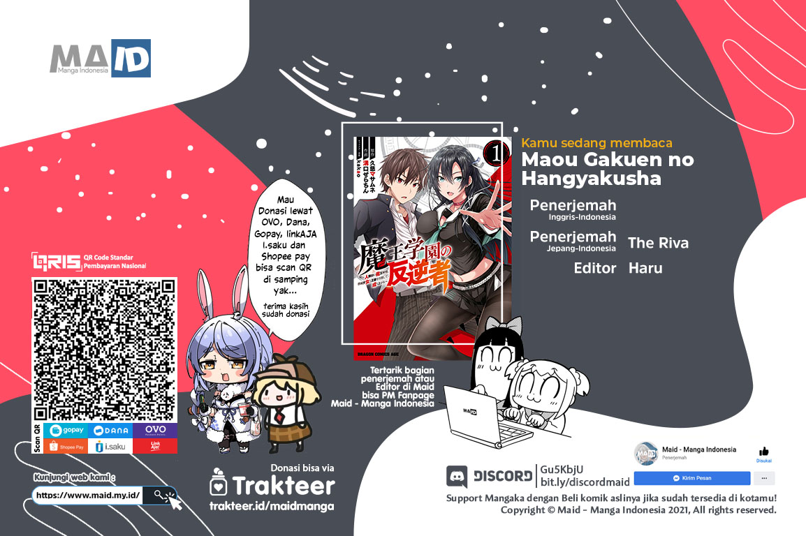 Maou Gakuen no Hangyakusha Chapter 08 Gambar 1